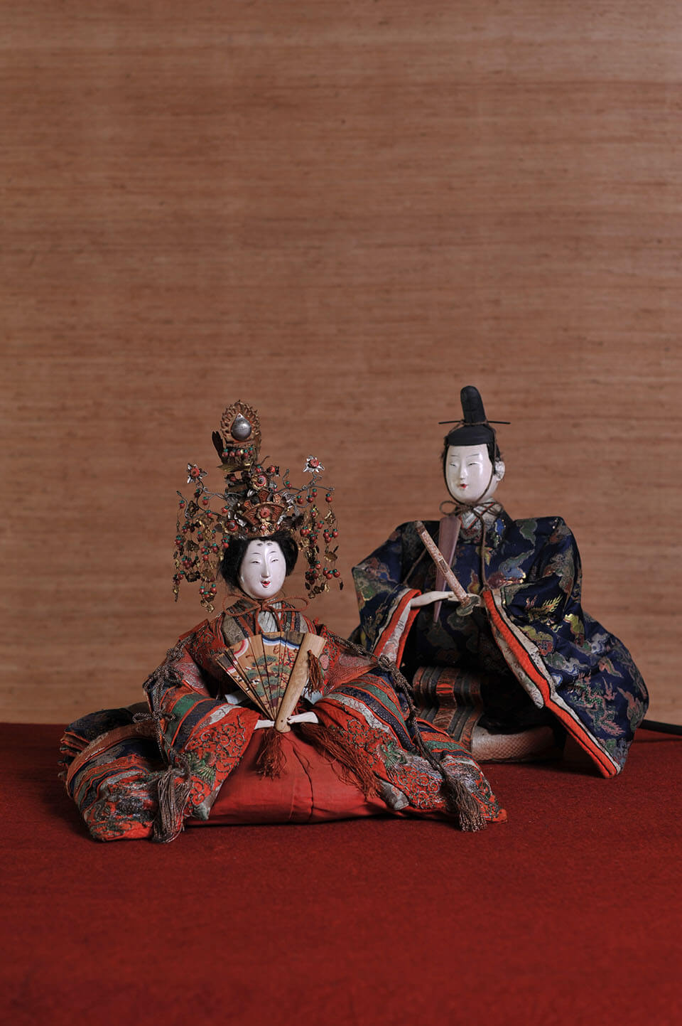 70 cm tall Takasago dolls and Edo and Meiji dolls in the 100-year-old former Shirahata residence